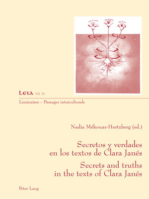 cover image of Secretos y verdades en los textos de Clara Janés- Secrets and truths in the texts of Clara Janés